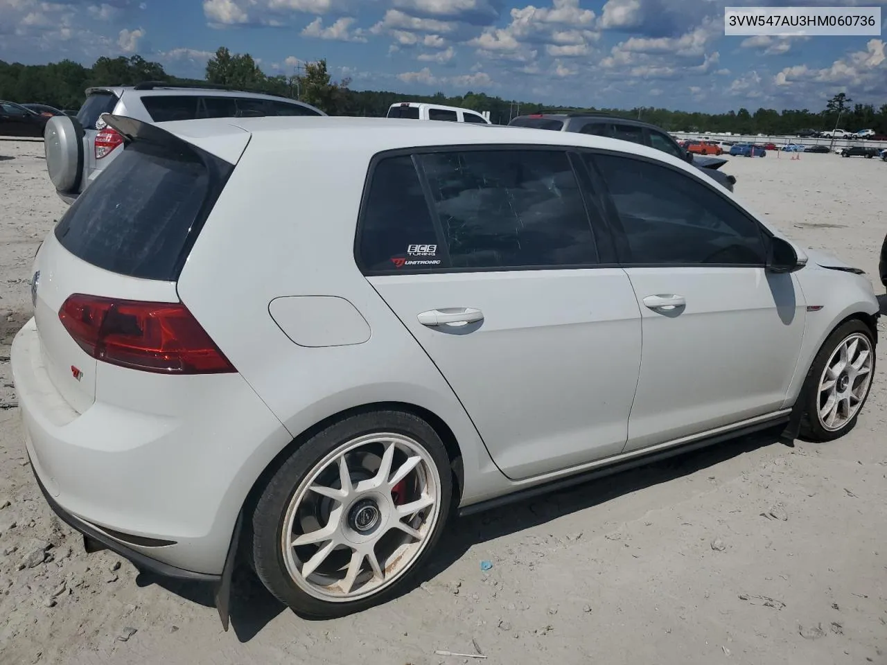 2017 Volkswagen Gti Sport VIN: 3VW547AU3HM060736 Lot: 71274654