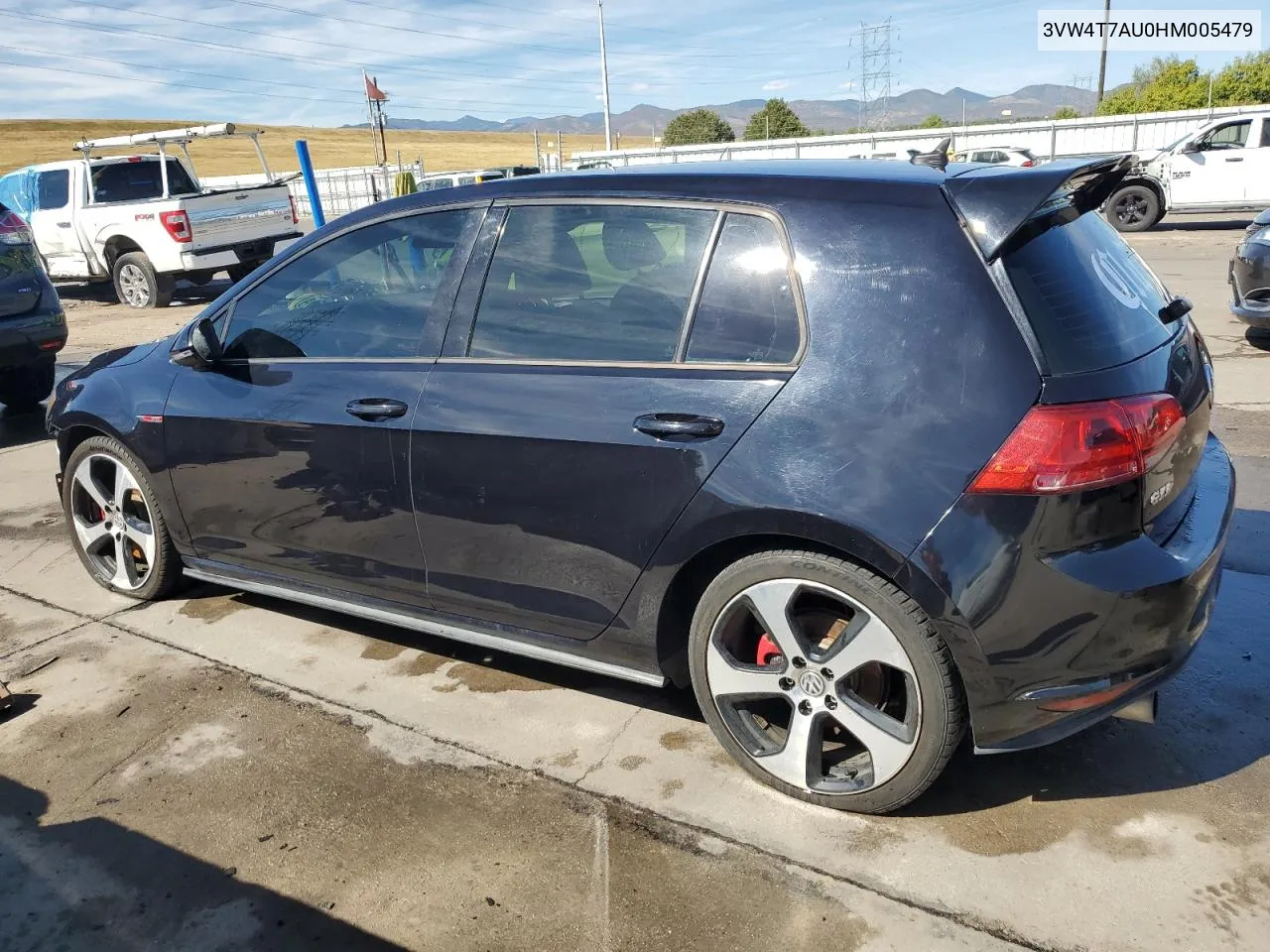 2017 Volkswagen Gti S VIN: 3VW4T7AU0HM005479 Lot: 71423924