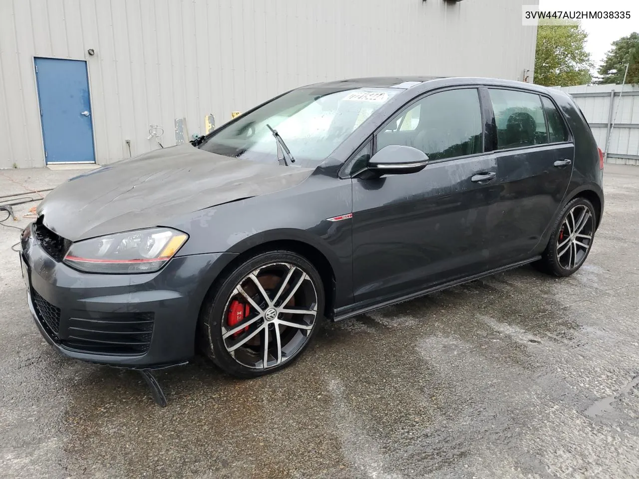 2017 Volkswagen Gti S/Se VIN: 3VW447AU2HM038335 Lot: 72215444