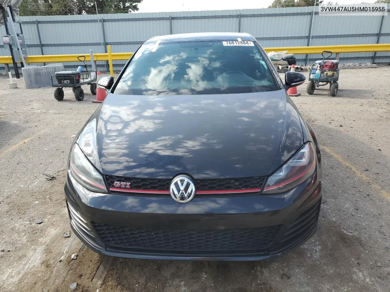 2017 Volkswagen Gti S/Se VIN: 3VW447AU5HM015955 Lot: 76812884