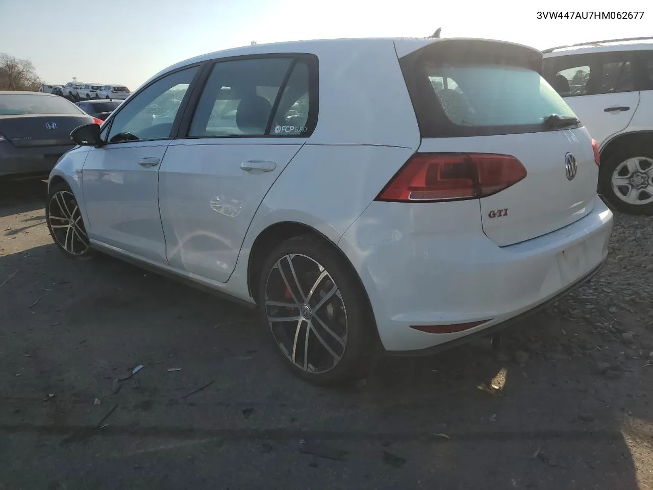 2017 Volkswagen Gti S/Se VIN: 3VW447AU7HM062677 Lot: 78253114