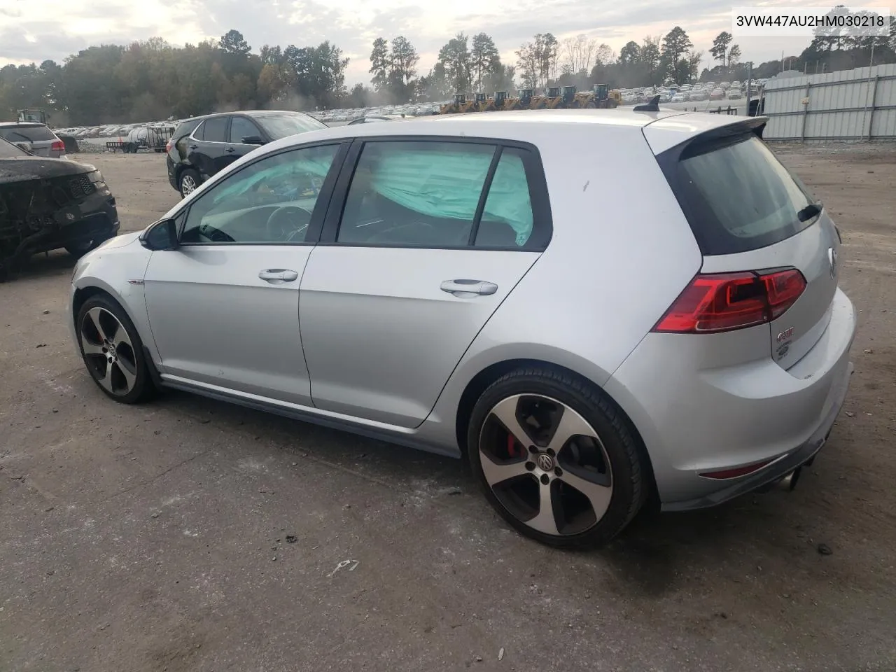 2017 Volkswagen Gti S/Se VIN: 3VW447AU2HM030218 Lot: 78543464