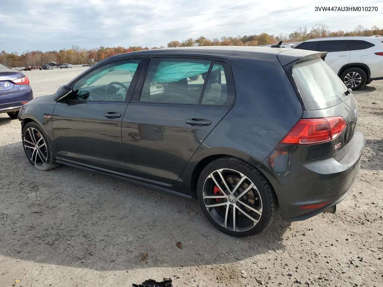 2017 Volkswagen Gti S/Se VIN: 3VW447AU3HM010270 Lot: 78855414