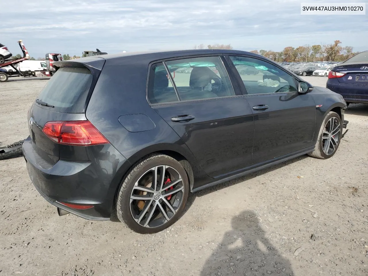 2017 Volkswagen Gti S/Se VIN: 3VW447AU3HM010270 Lot: 78855414