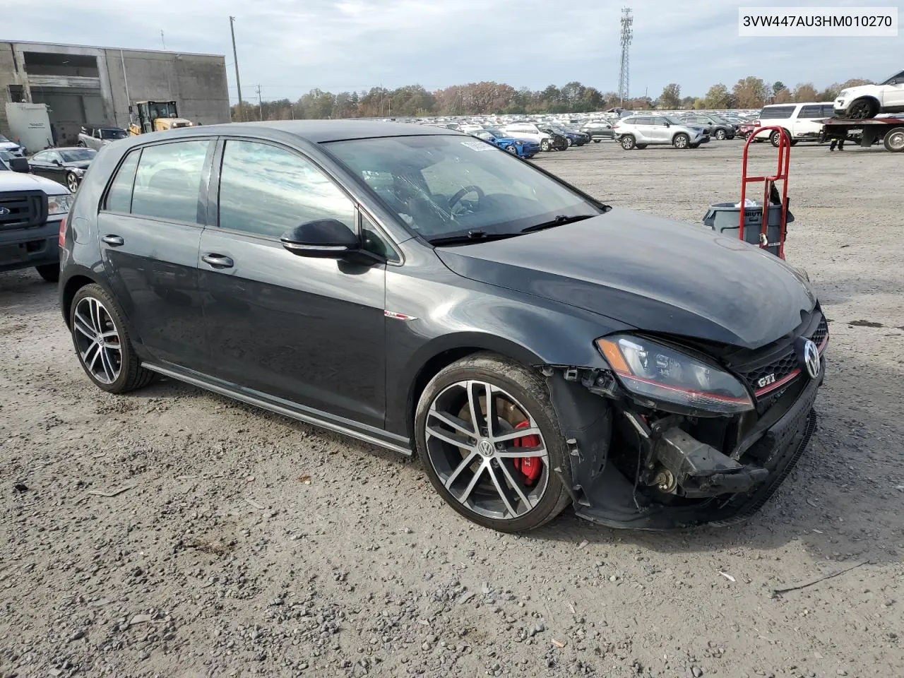 2017 Volkswagen Gti S/Se VIN: 3VW447AU3HM010270 Lot: 78855414