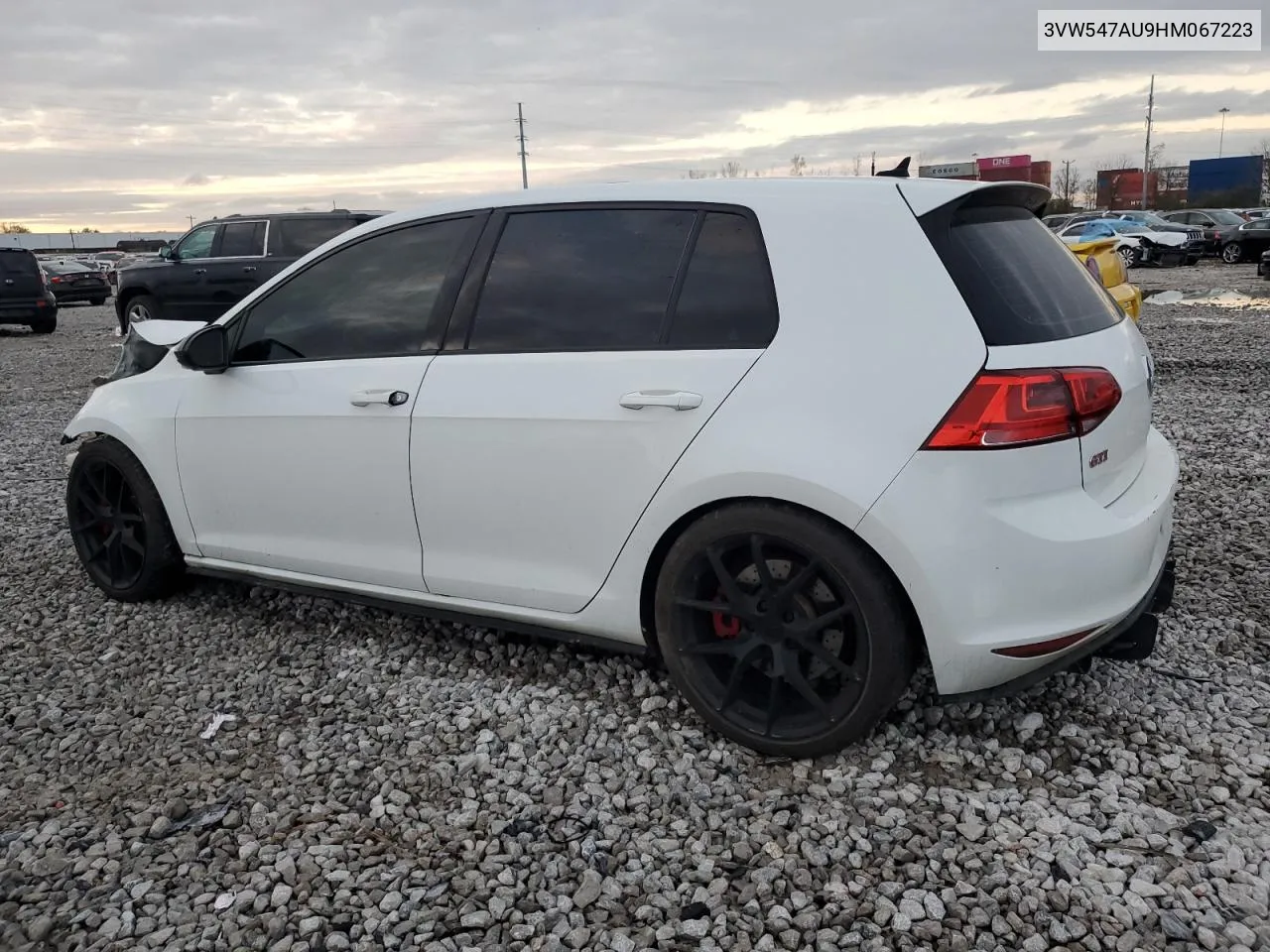 2017 Volkswagen Gti Sport VIN: 3VW547AU9HM067223 Lot: 79472774