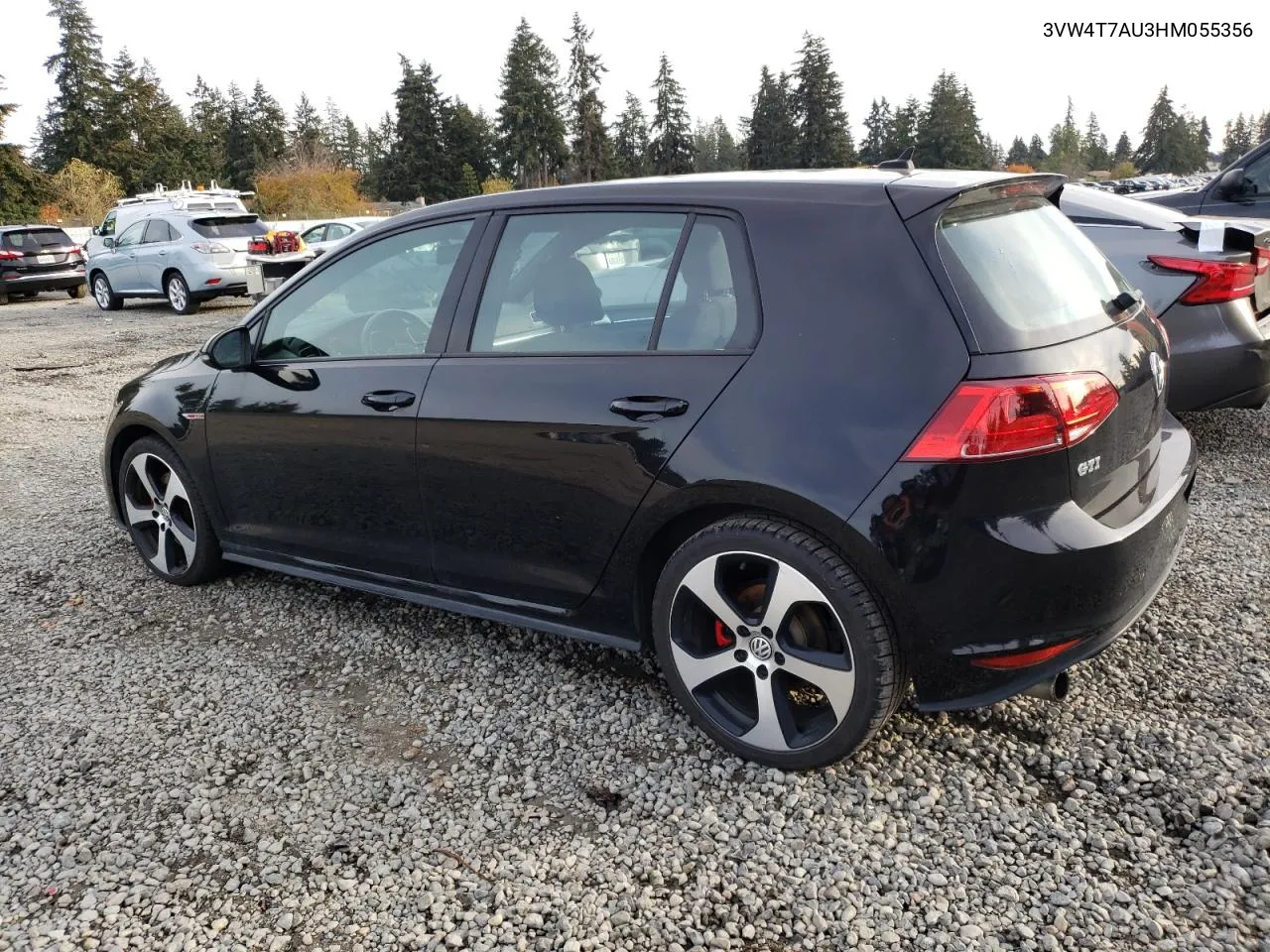 2017 Volkswagen Gti S VIN: 3VW4T7AU3HM055356 Lot: 80163924