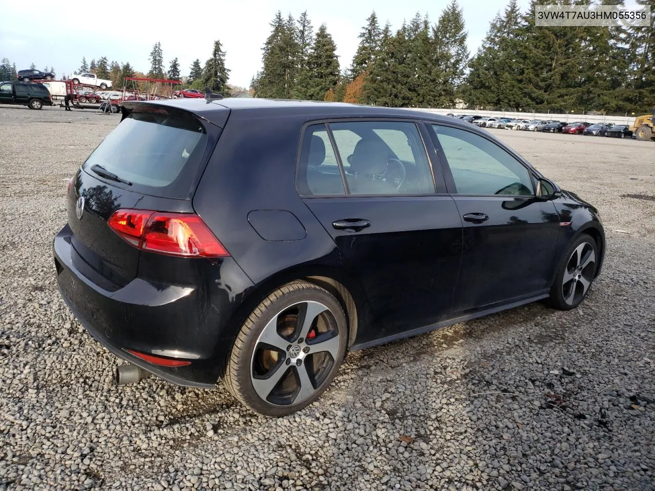 2017 Volkswagen Gti S VIN: 3VW4T7AU3HM055356 Lot: 80163924