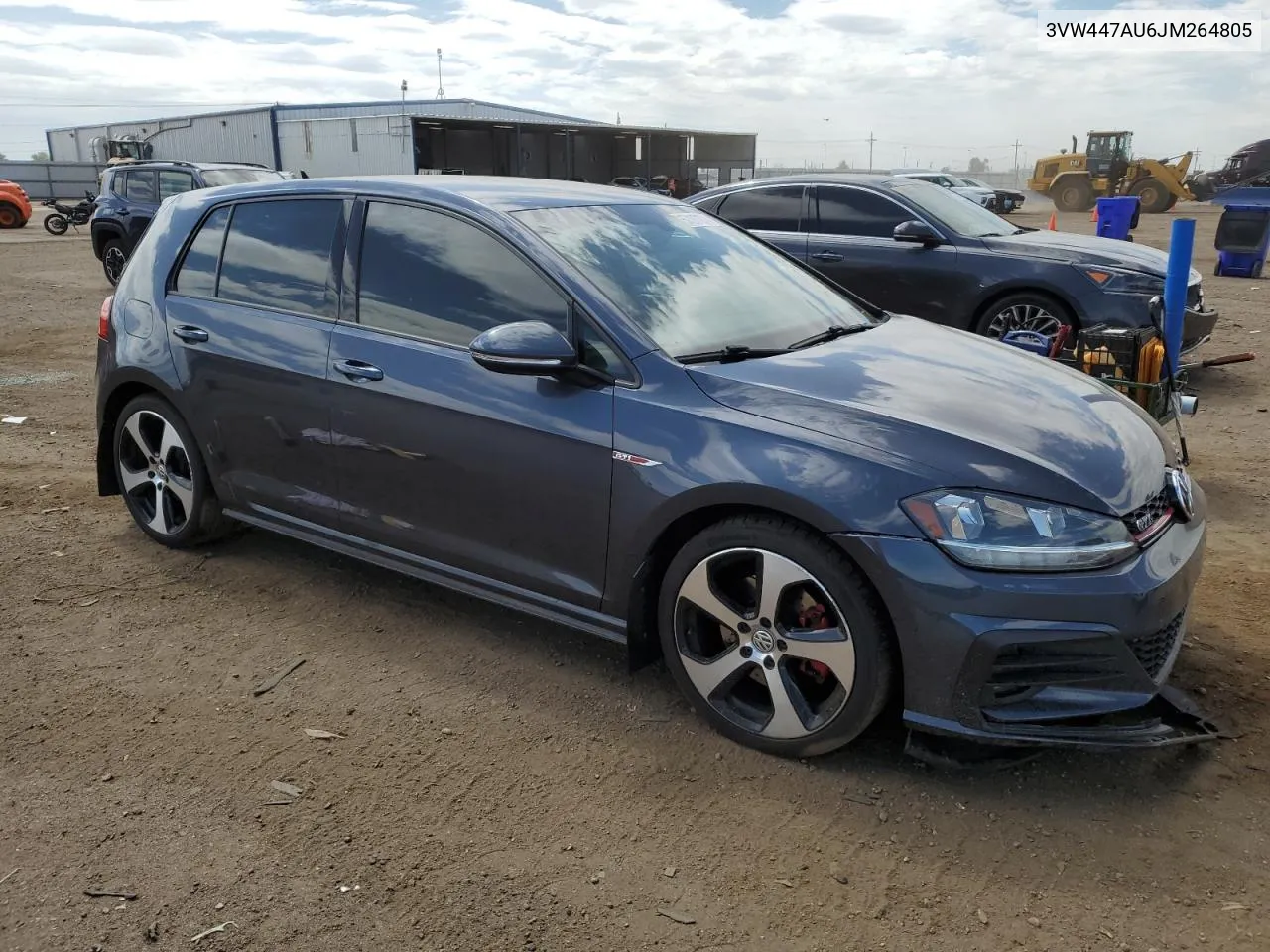 3VW447AU6JM264805 2018 Volkswagen Gti S/Se