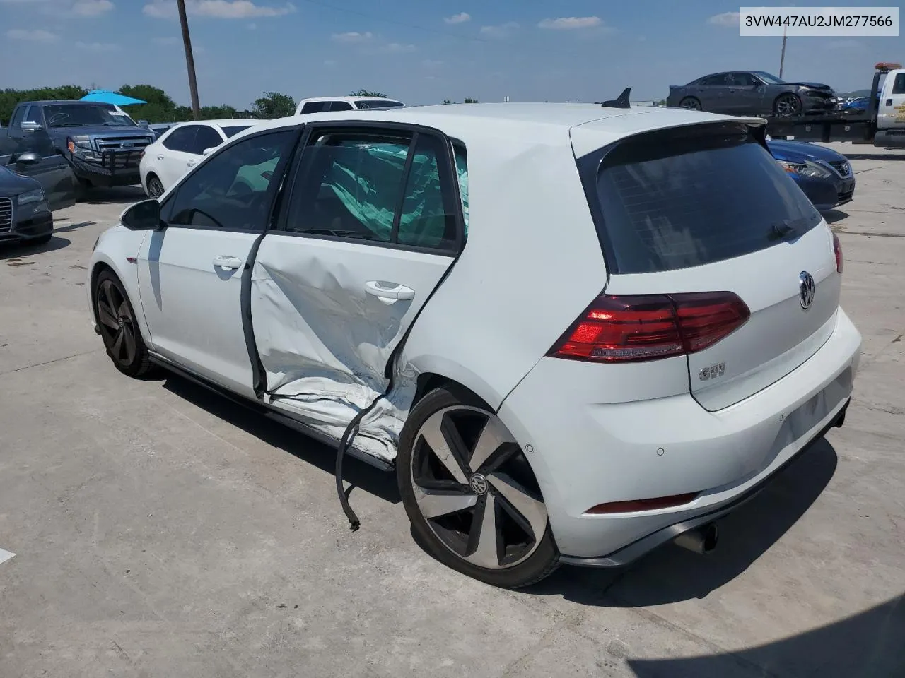 2018 Volkswagen Gti S/Se VIN: 3VW447AU2JM277566 Lot: 58453674