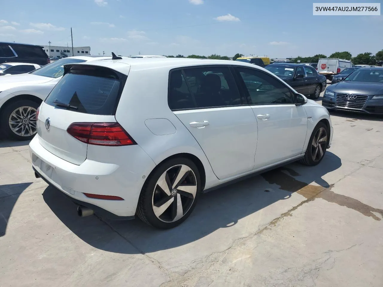 2018 Volkswagen Gti S/Se VIN: 3VW447AU2JM277566 Lot: 58453674