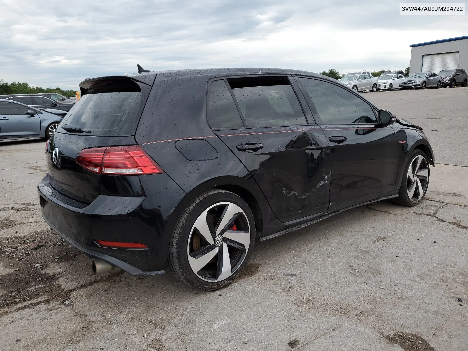 3VW447AU9JM294722 2018 Volkswagen Gti S/Se