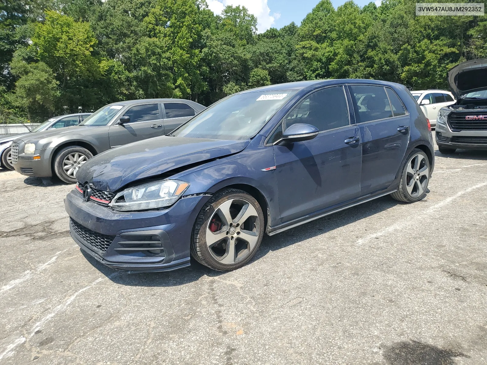 2018 Volkswagen Gti S VIN: 3VW547AU8JM292352 Lot: 66375944