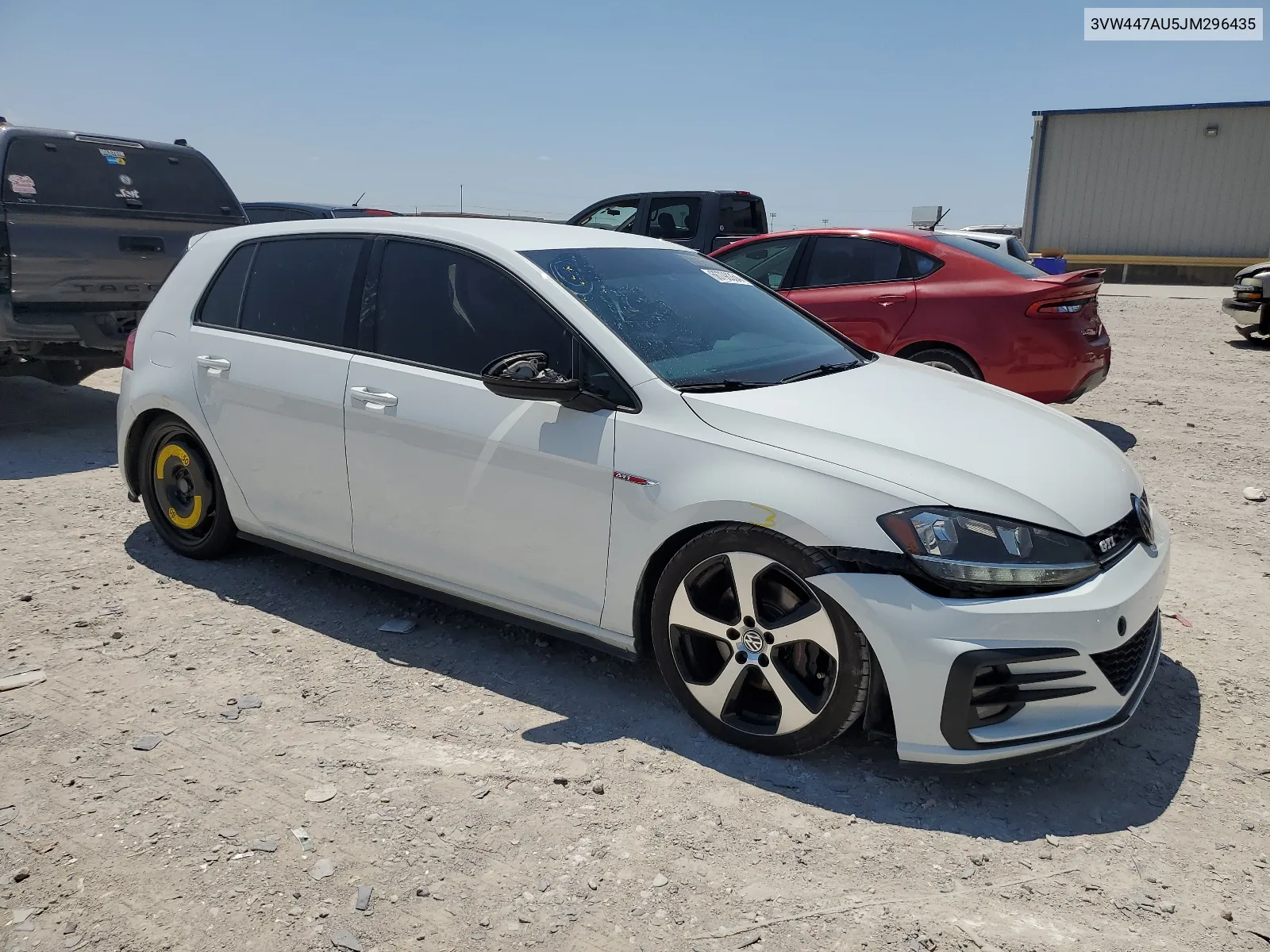 3VW447AU5JM296435 2018 Volkswagen Gti S/Se