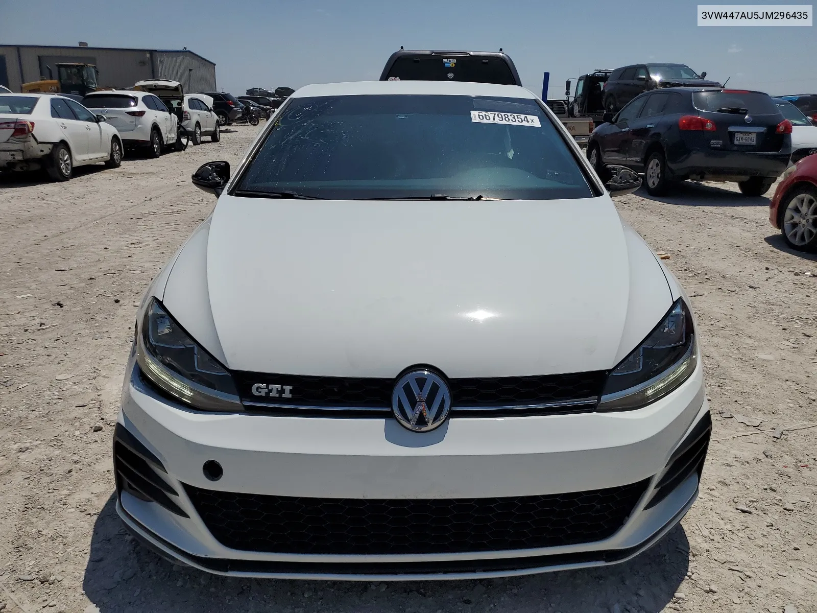 3VW447AU5JM296435 2018 Volkswagen Gti S/Se