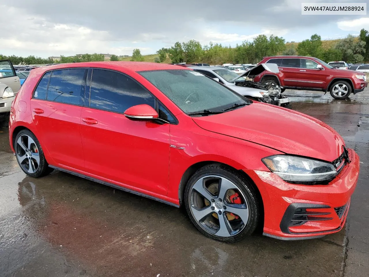 3VW447AU2JM288924 2018 Volkswagen Gti S/Se