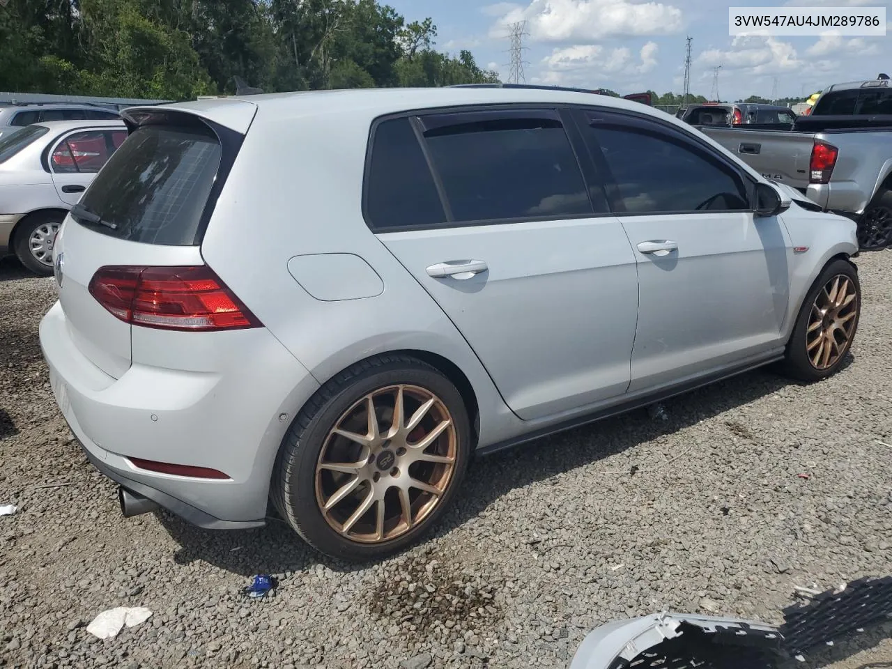 3VW547AU4JM289786 2018 Volkswagen Gti S