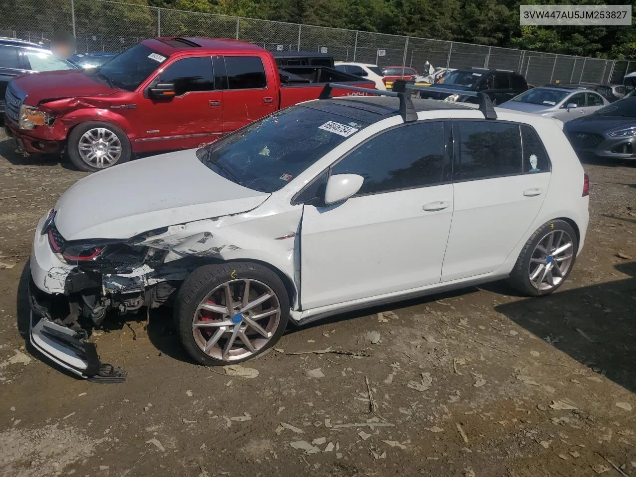 3VW447AU5JM253827 2018 Volkswagen Gti S/Se