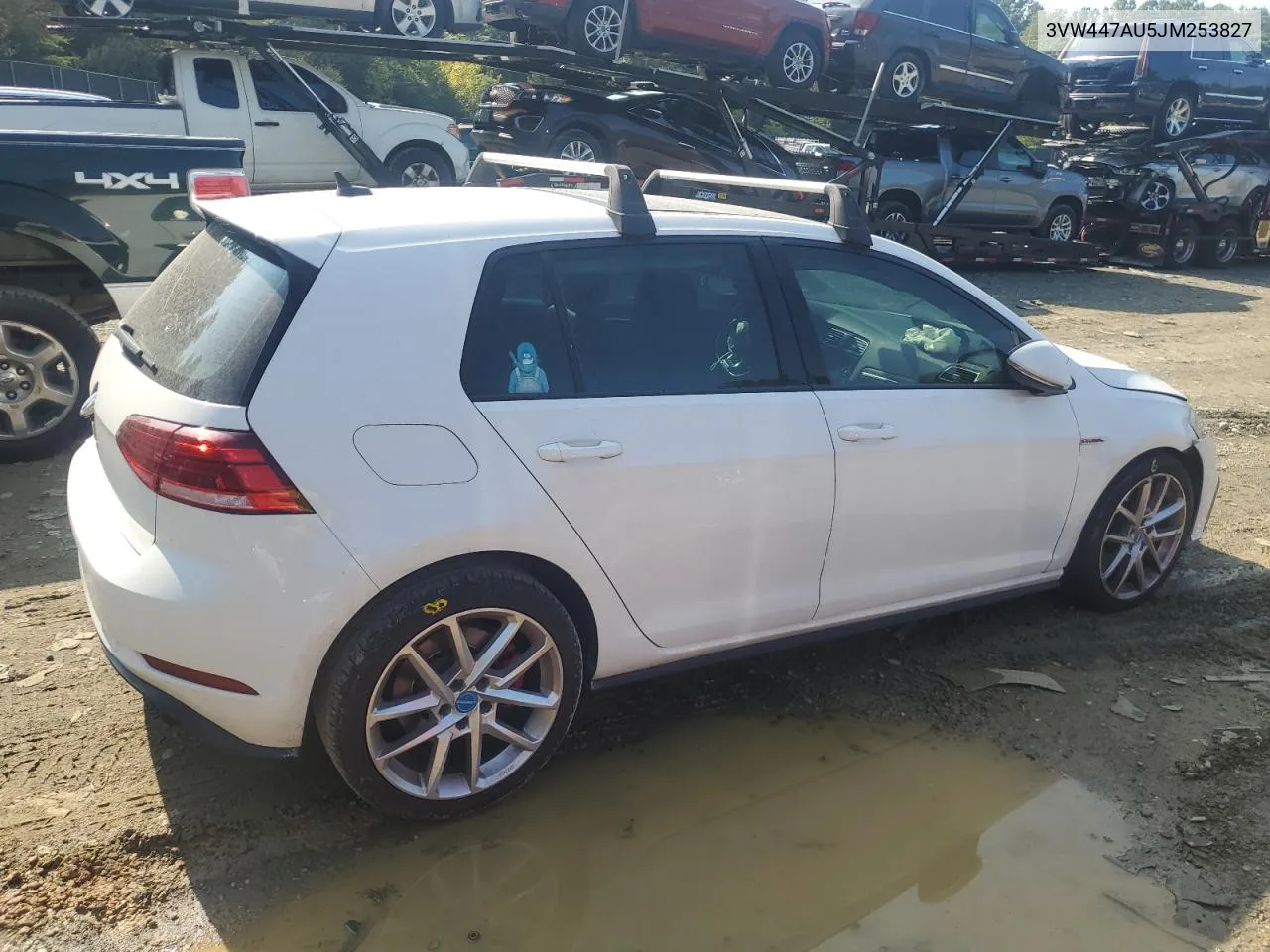 2018 Volkswagen Gti S/Se VIN: 3VW447AU5JM253827 Lot: 69046784