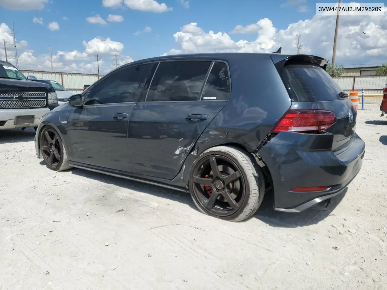 3VW447AU2JM295209 2018 Volkswagen Gti S/Se