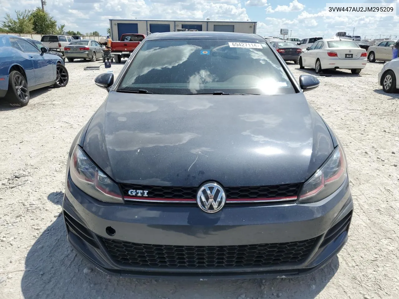 3VW447AU2JM295209 2018 Volkswagen Gti S/Se