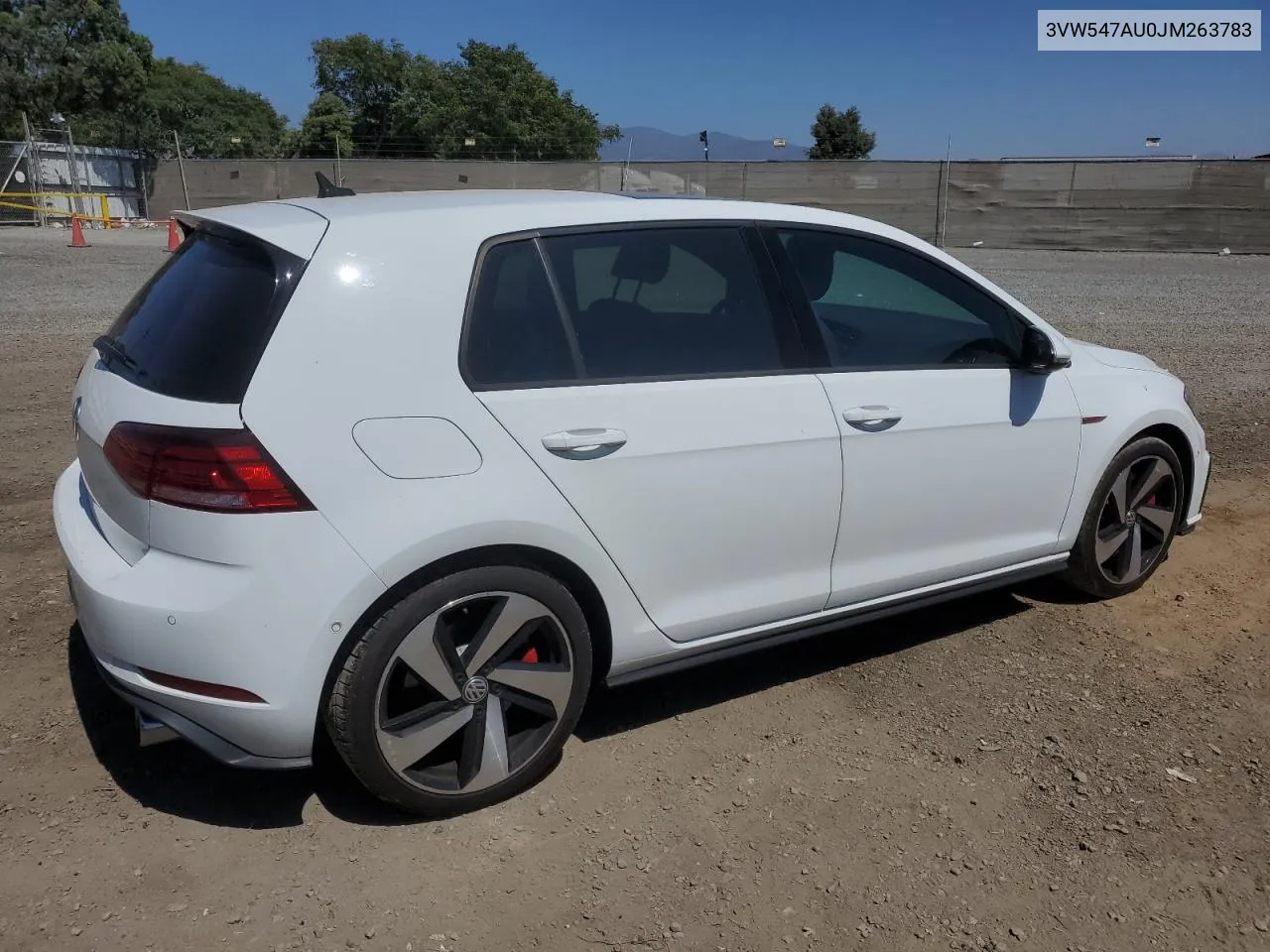 3VW547AU0JM263783 2018 Volkswagen Gti S