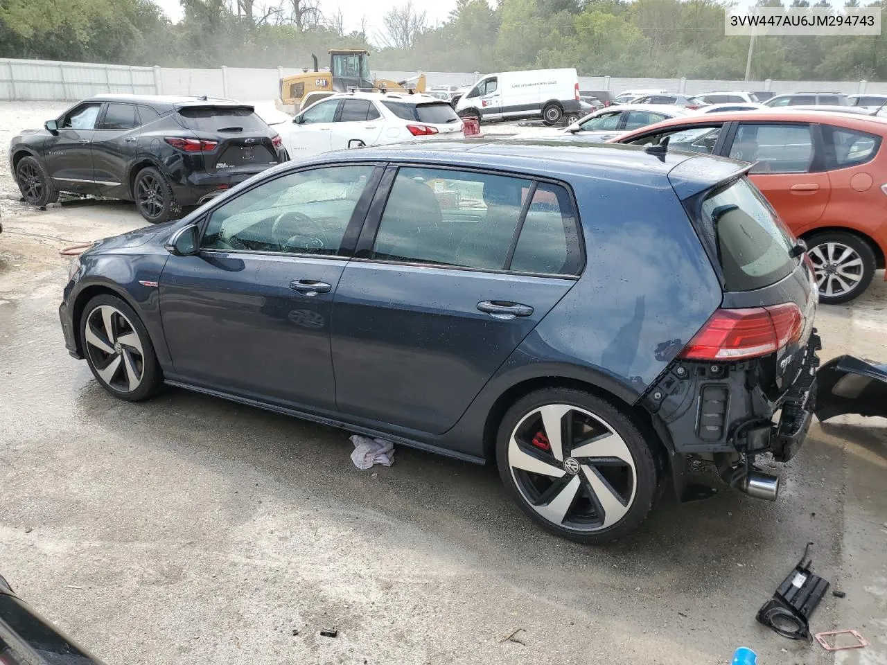 3VW447AU6JM294743 2018 Volkswagen Gti S/Se