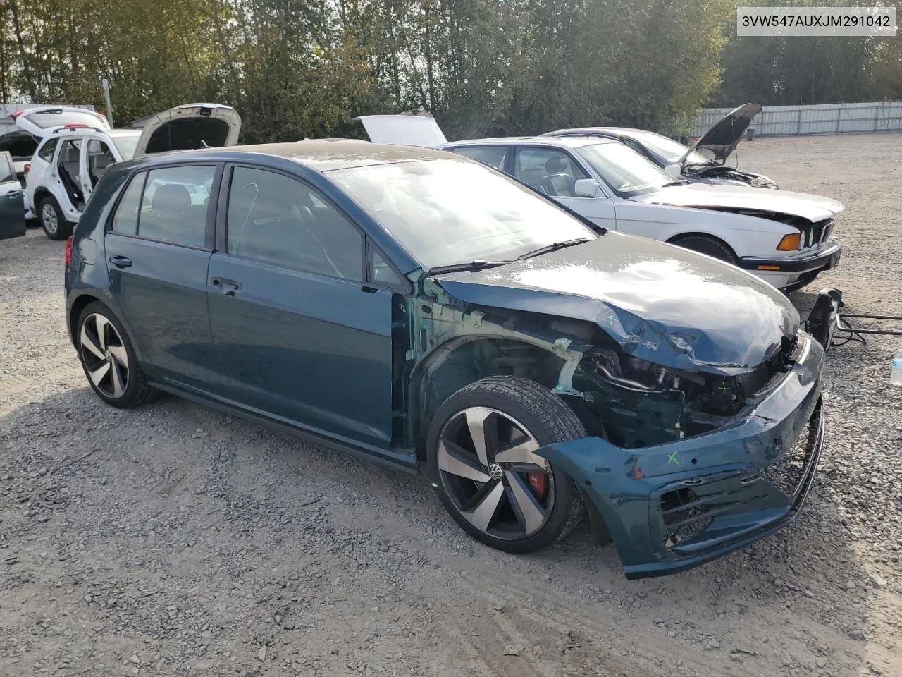 3VW547AUXJM291042 2018 Volkswagen Gti S