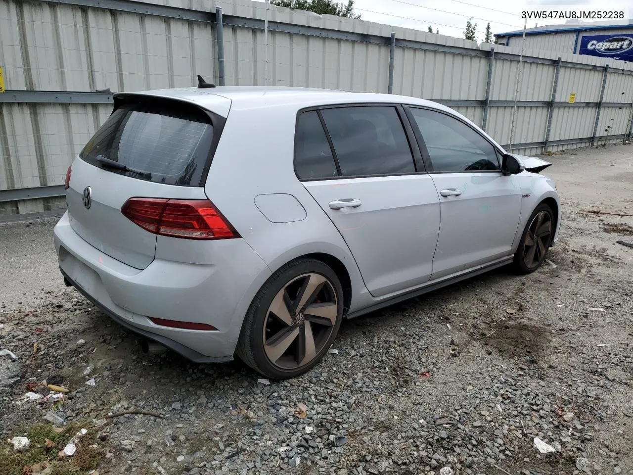 2018 Volkswagen Gti S VIN: 3VW547AU8JM252238 Lot: 71545544