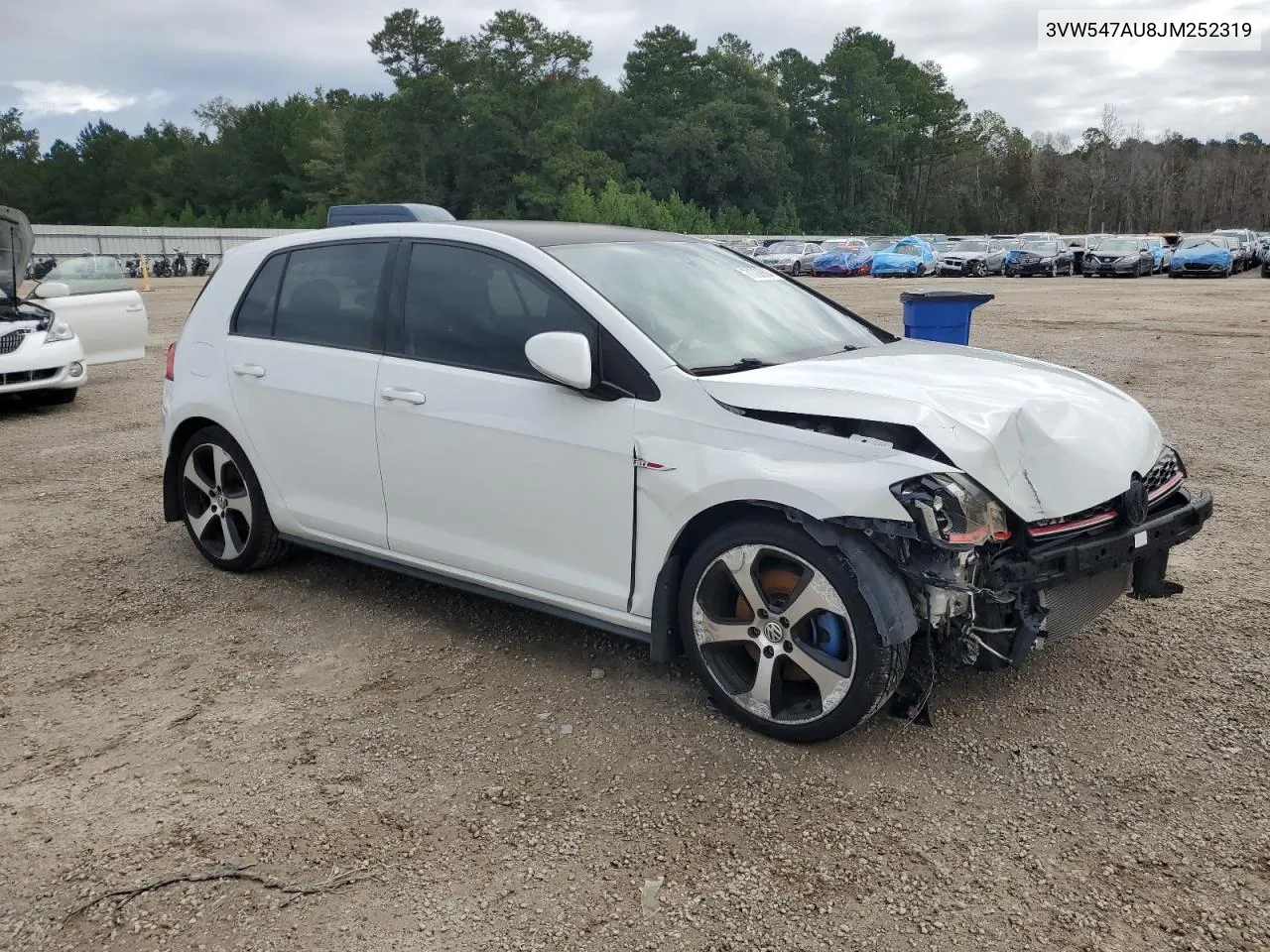 2018 Volkswagen Gti S VIN: 3VW547AU8JM252319 Lot: 71728604