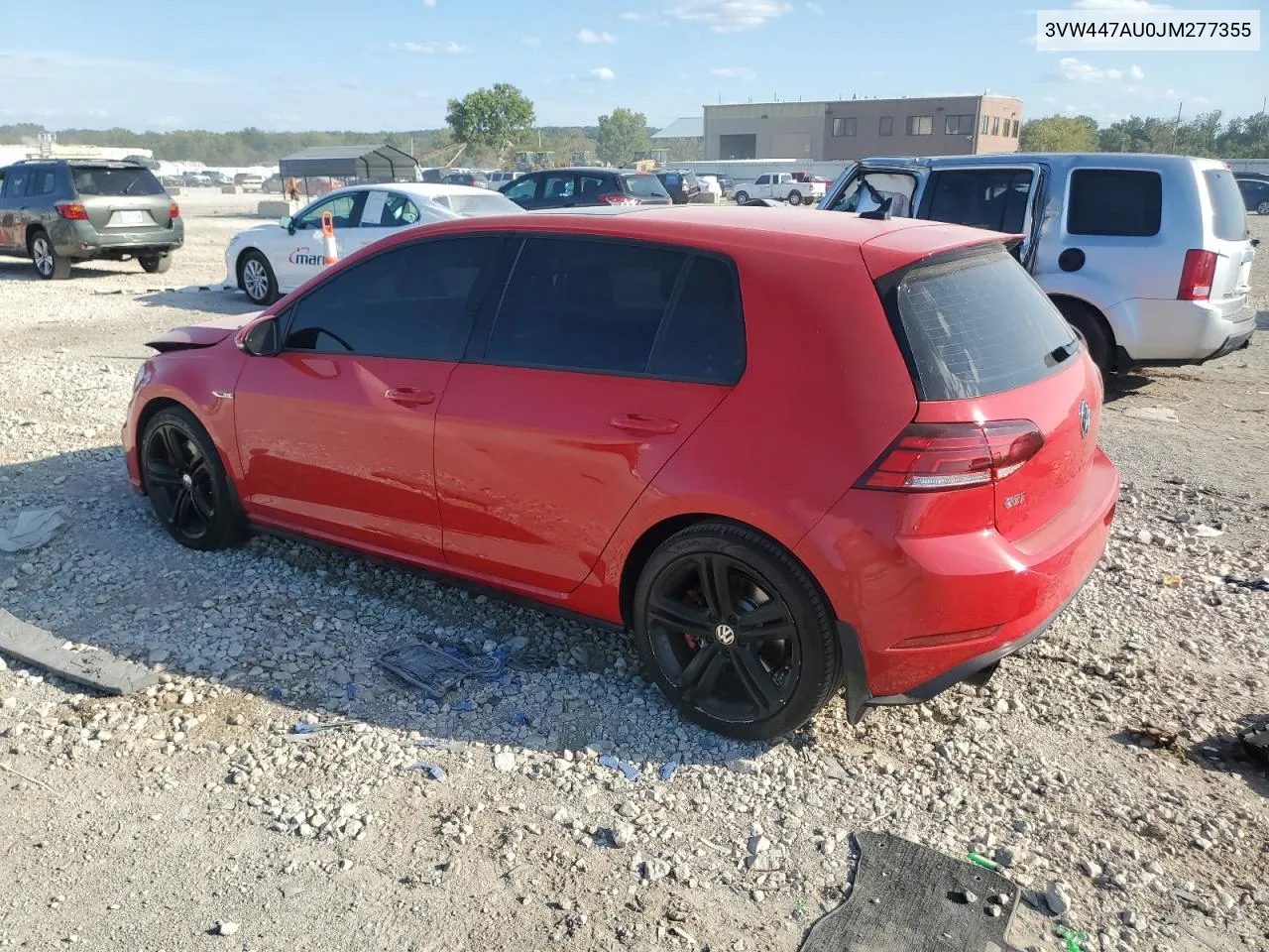 3VW447AU0JM277355 2018 Volkswagen Gti S/Se