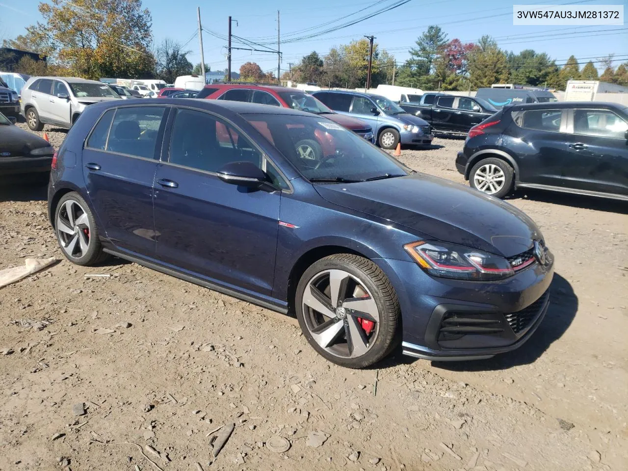 3VW547AU3JM281372 2018 Volkswagen Gti S