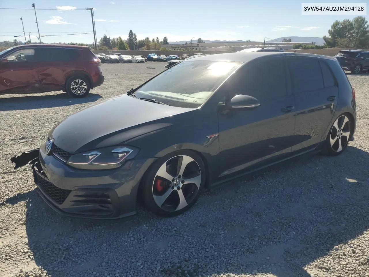 2018 Volkswagen Gti S VIN: 3VW547AU2JM294128 Lot: 77709684