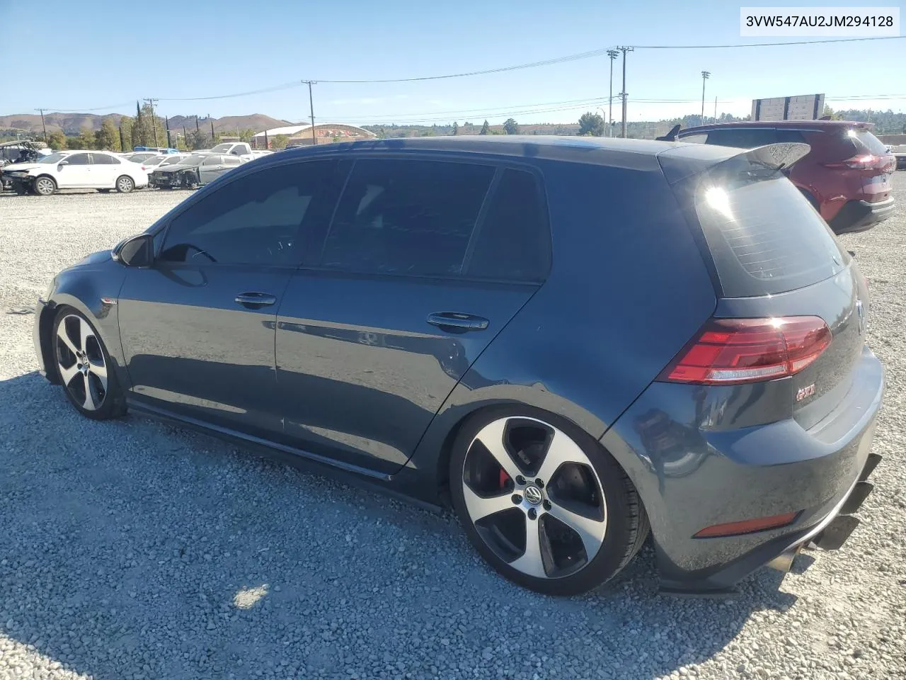 2018 Volkswagen Gti S VIN: 3VW547AU2JM294128 Lot: 77709684