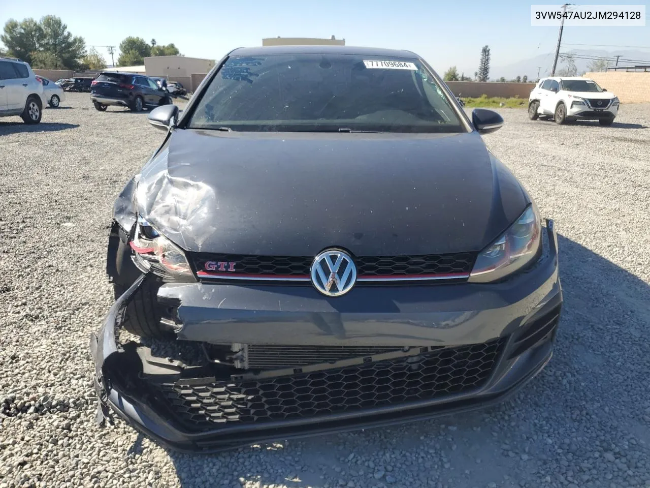 2018 Volkswagen Gti S VIN: 3VW547AU2JM294128 Lot: 77709684