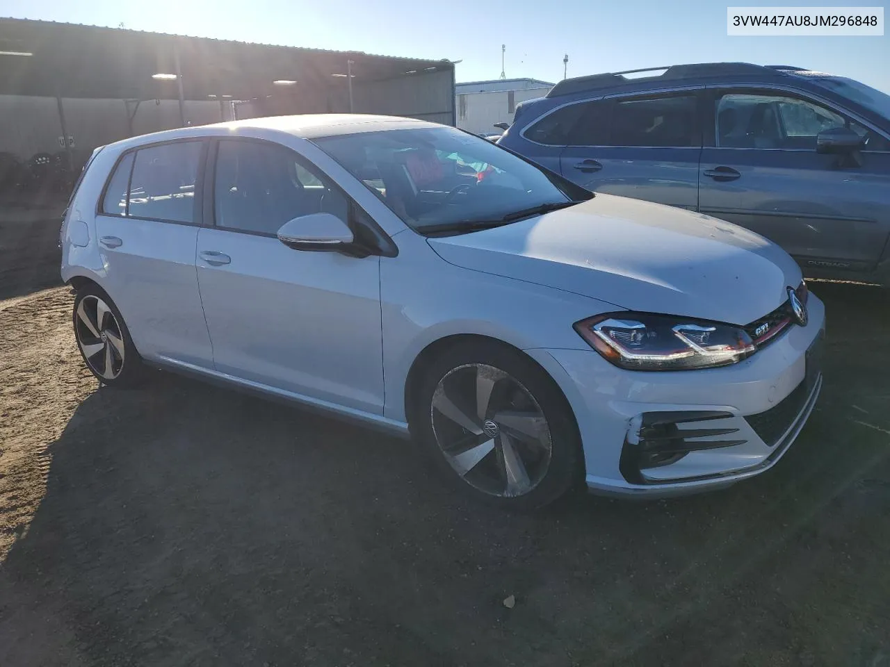 2018 Volkswagen Gti S/Se VIN: 3VW447AU8JM296848 Lot: 78499744