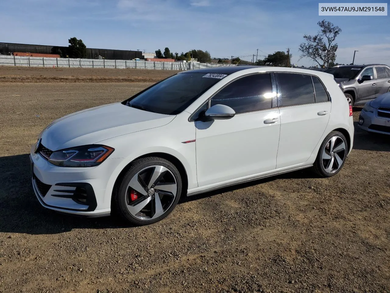 2018 Volkswagen Gti S VIN: 3VW547AU9JM291548 Lot: 79243804