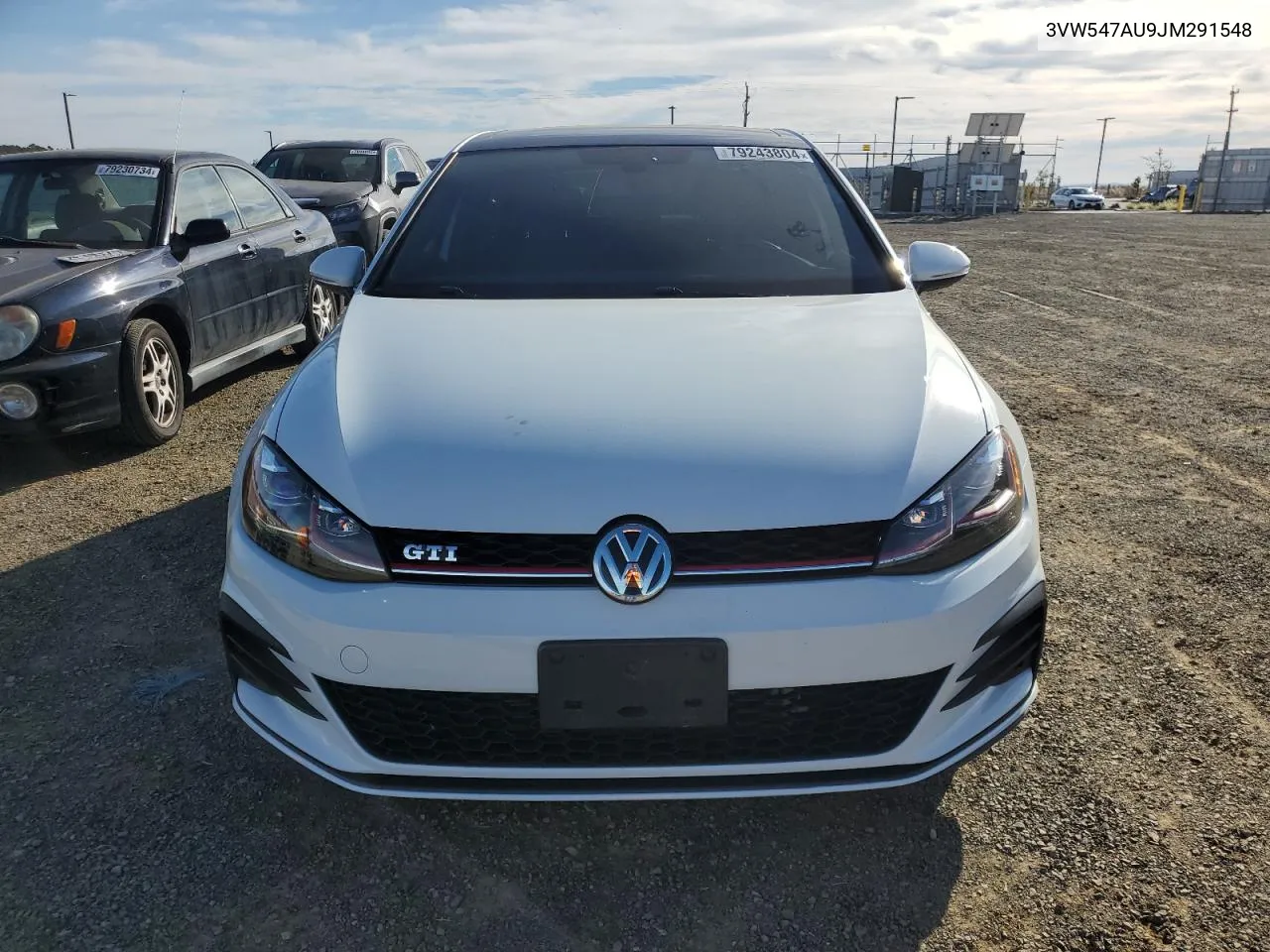 2018 Volkswagen Gti S VIN: 3VW547AU9JM291548 Lot: 79243804