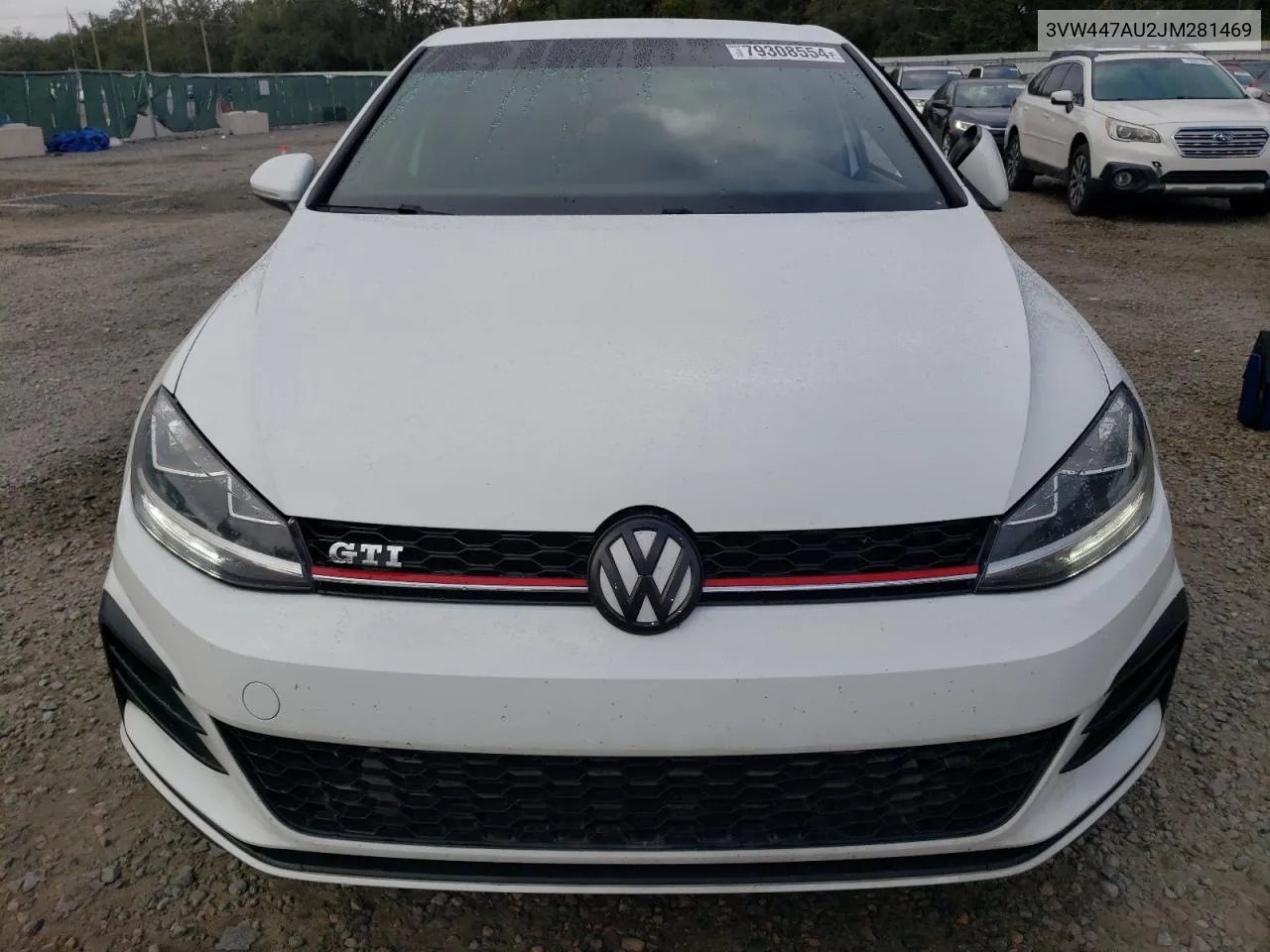 2018 Volkswagen Gti S/Se VIN: 3VW447AU2JM281469 Lot: 79308554