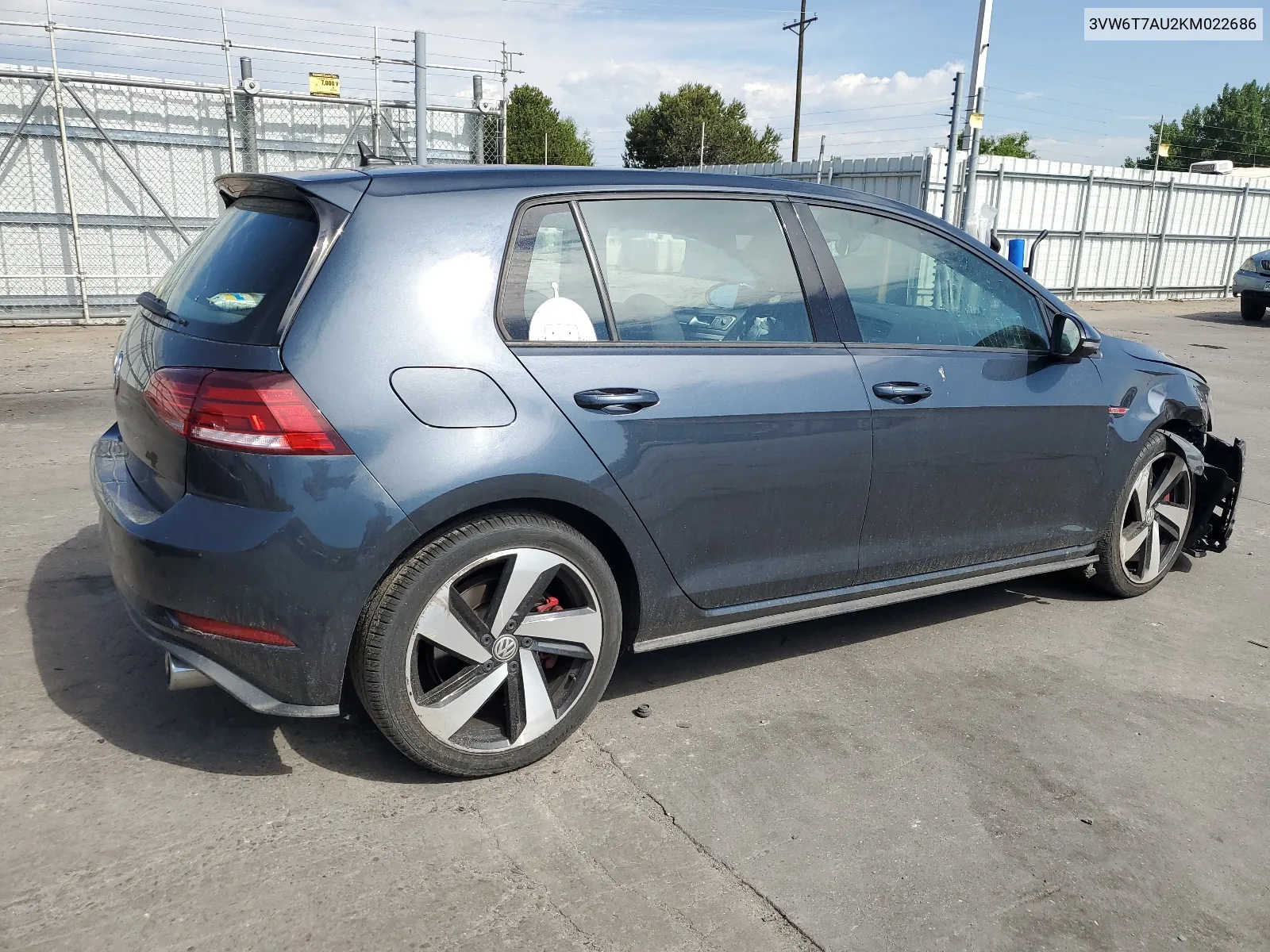 3VW6T7AU2KM022686 2019 Volkswagen Gti S