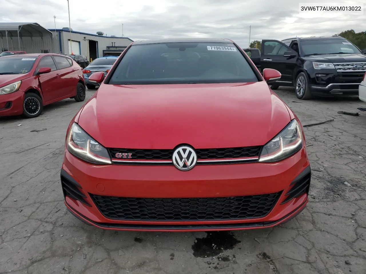 3VW6T7AU6KM013022 2019 Volkswagen Gti S