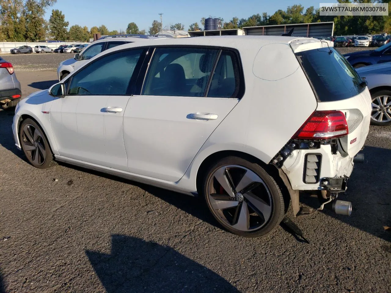 2019 Volkswagen Gti S VIN: 3VW5T7AU8KM030786 Lot: 73786764