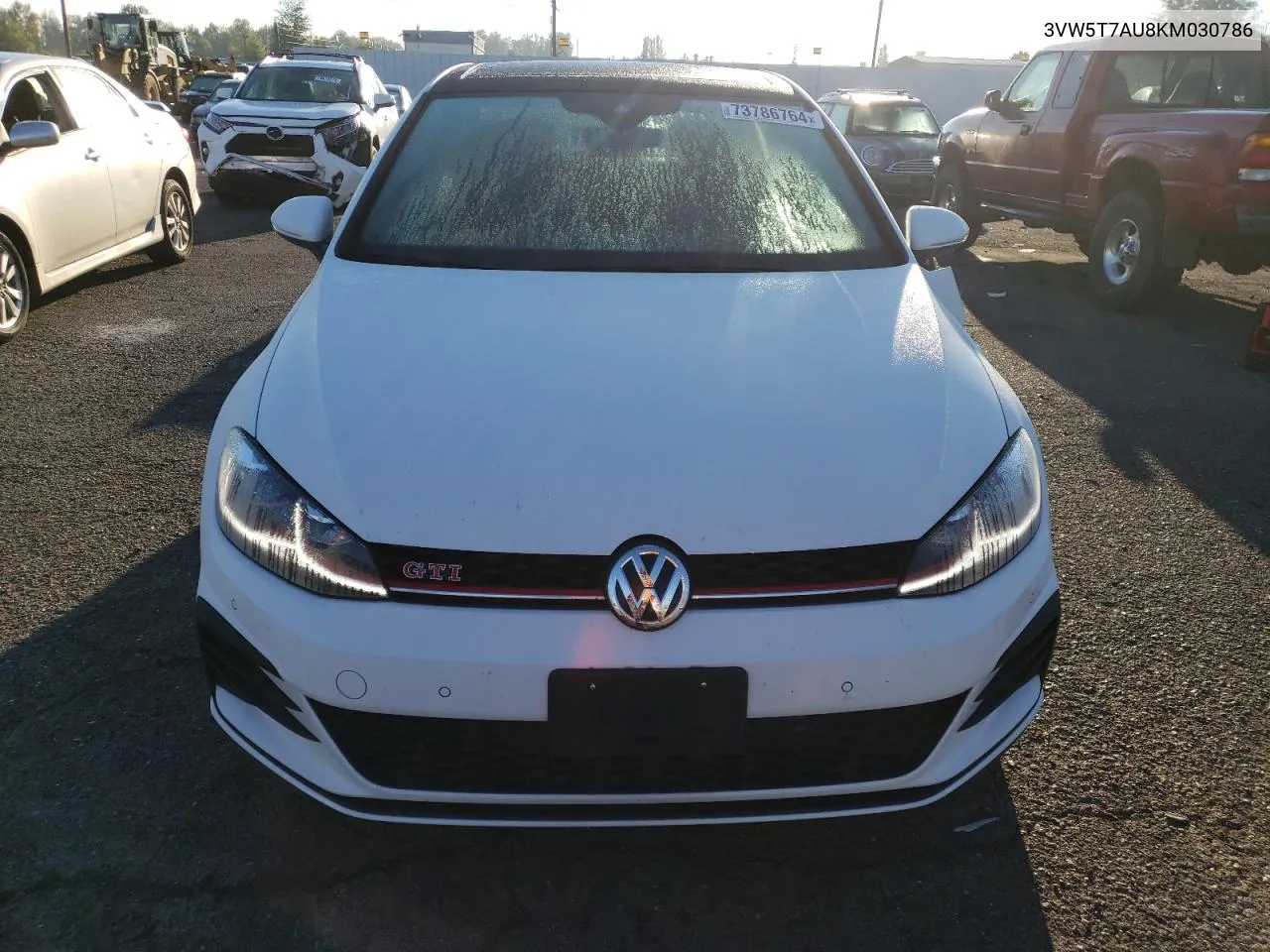 3VW5T7AU8KM030786 2019 Volkswagen Gti S