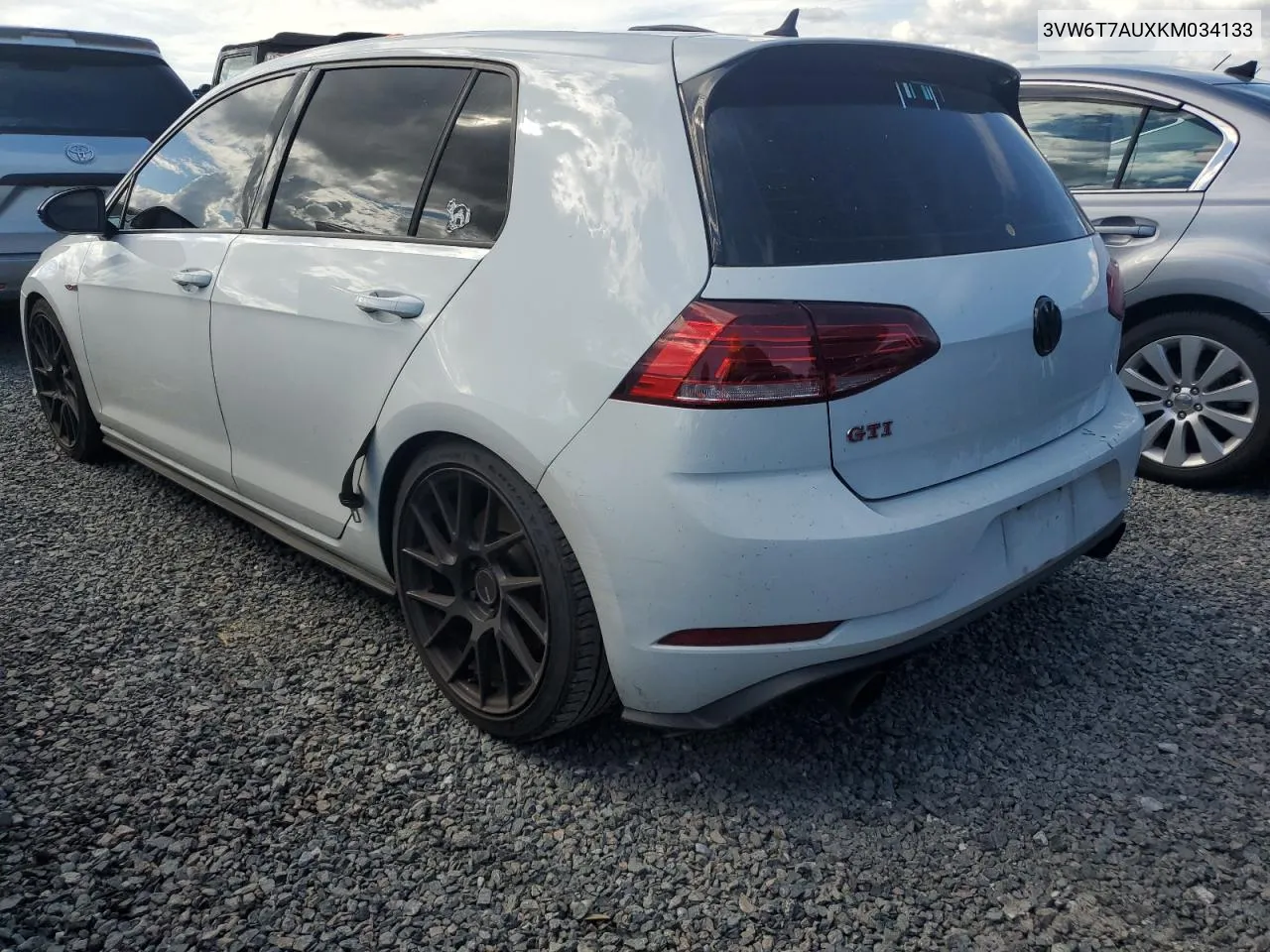 3VW6T7AUXKM034133 2019 Volkswagen Gti S