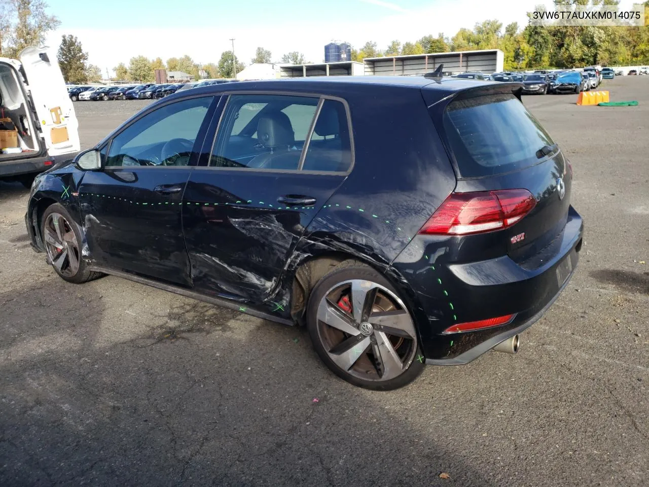 2019 Volkswagen Gti S VIN: 3VW6T7AUXKM014075 Lot: 77148124