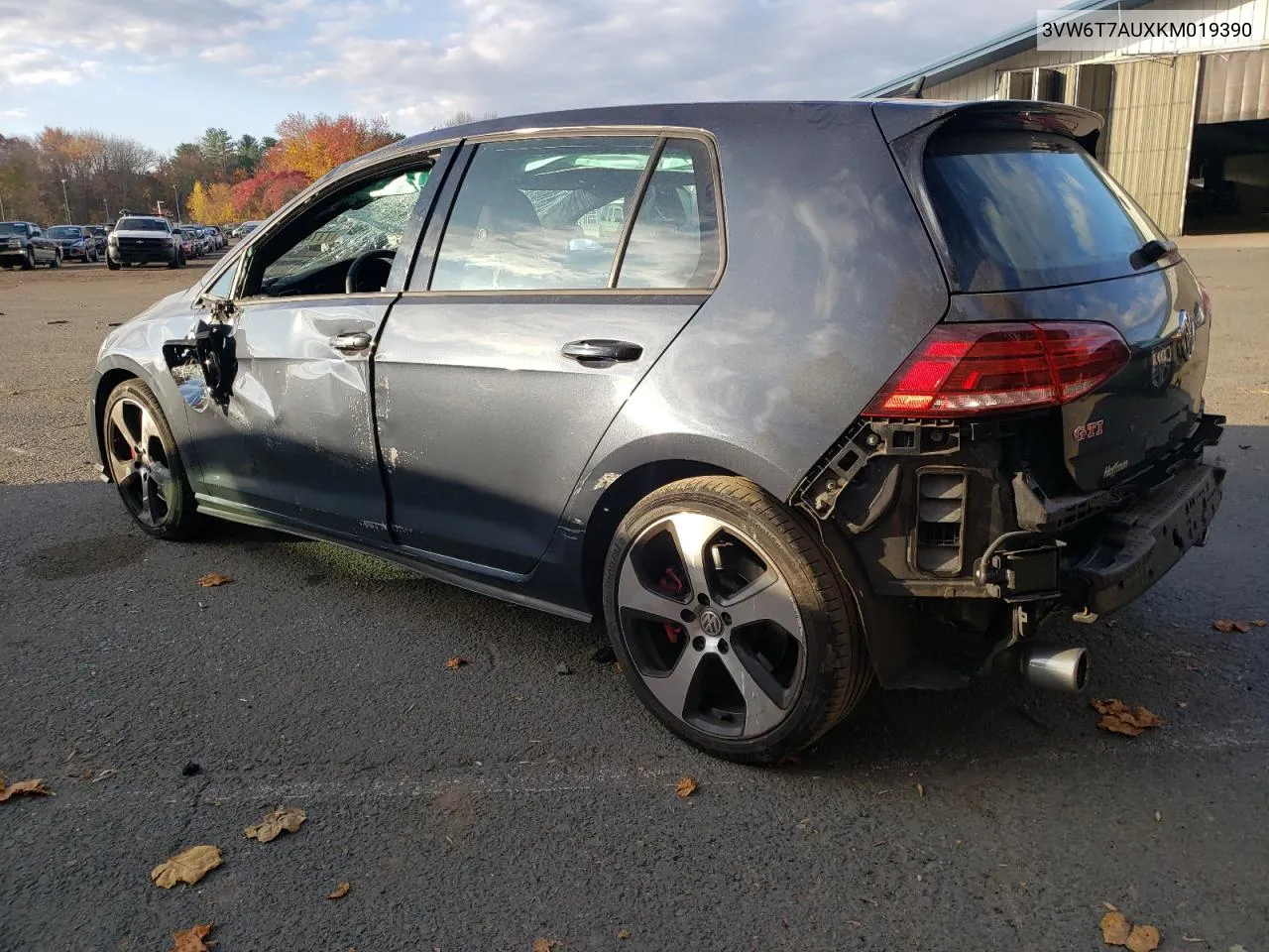 2019 Volkswagen Gti S VIN: 3VW6T7AUXKM019390 Lot: 77746334