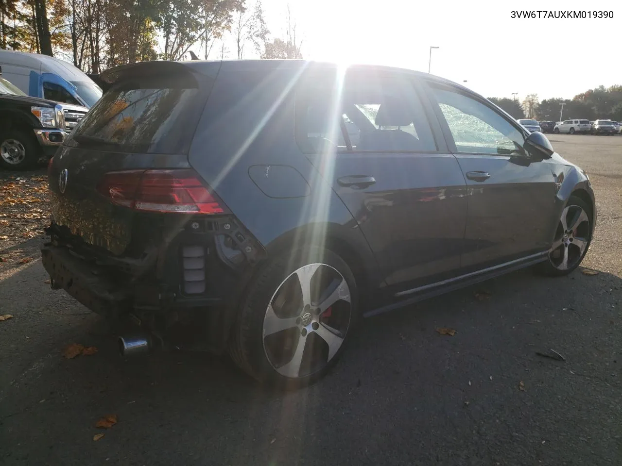 2019 Volkswagen Gti S VIN: 3VW6T7AUXKM019390 Lot: 77746334