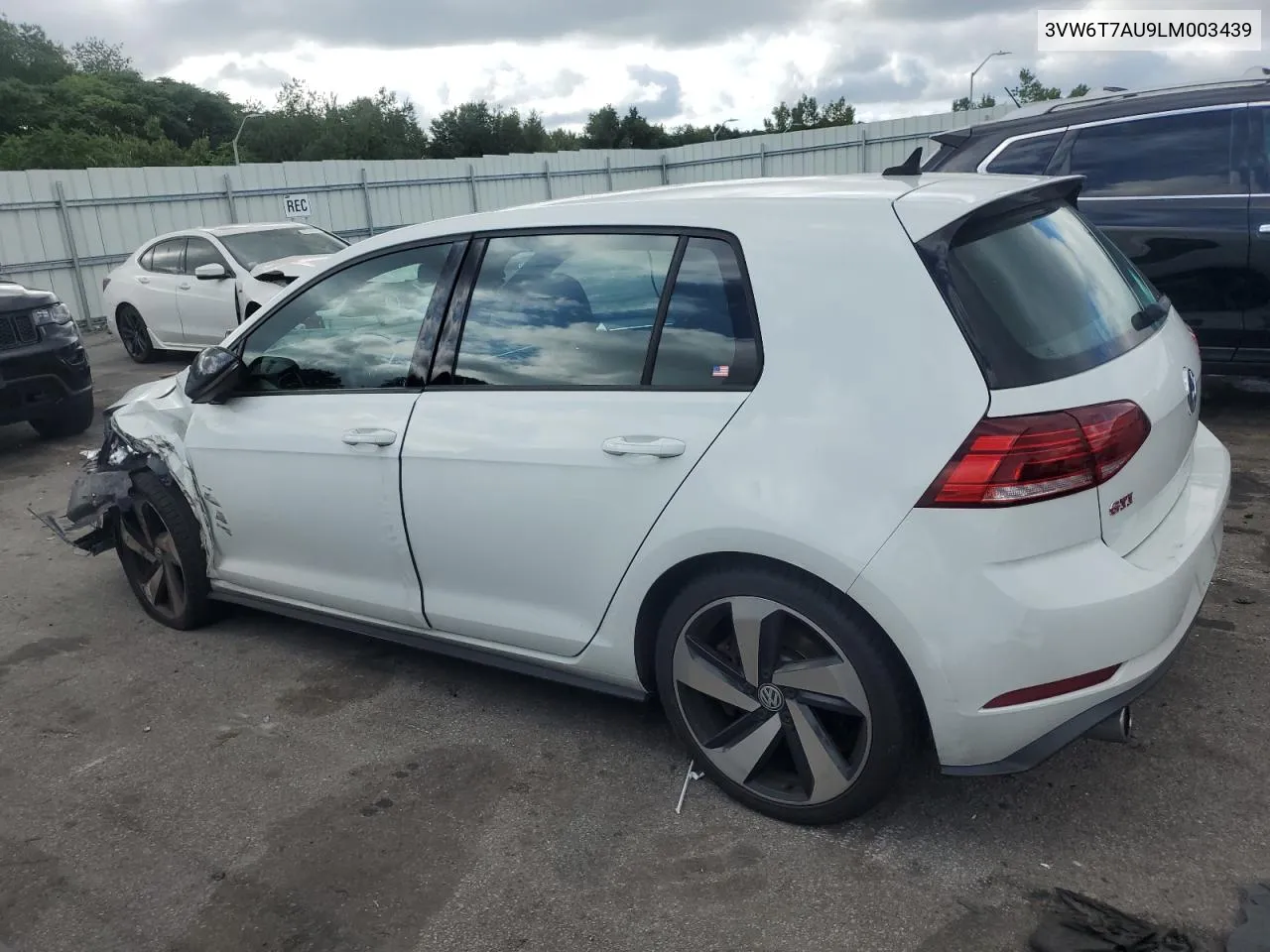 2020 Volkswagen Gti S VIN: 3VW6T7AU9LM003439 Lot: 69205594