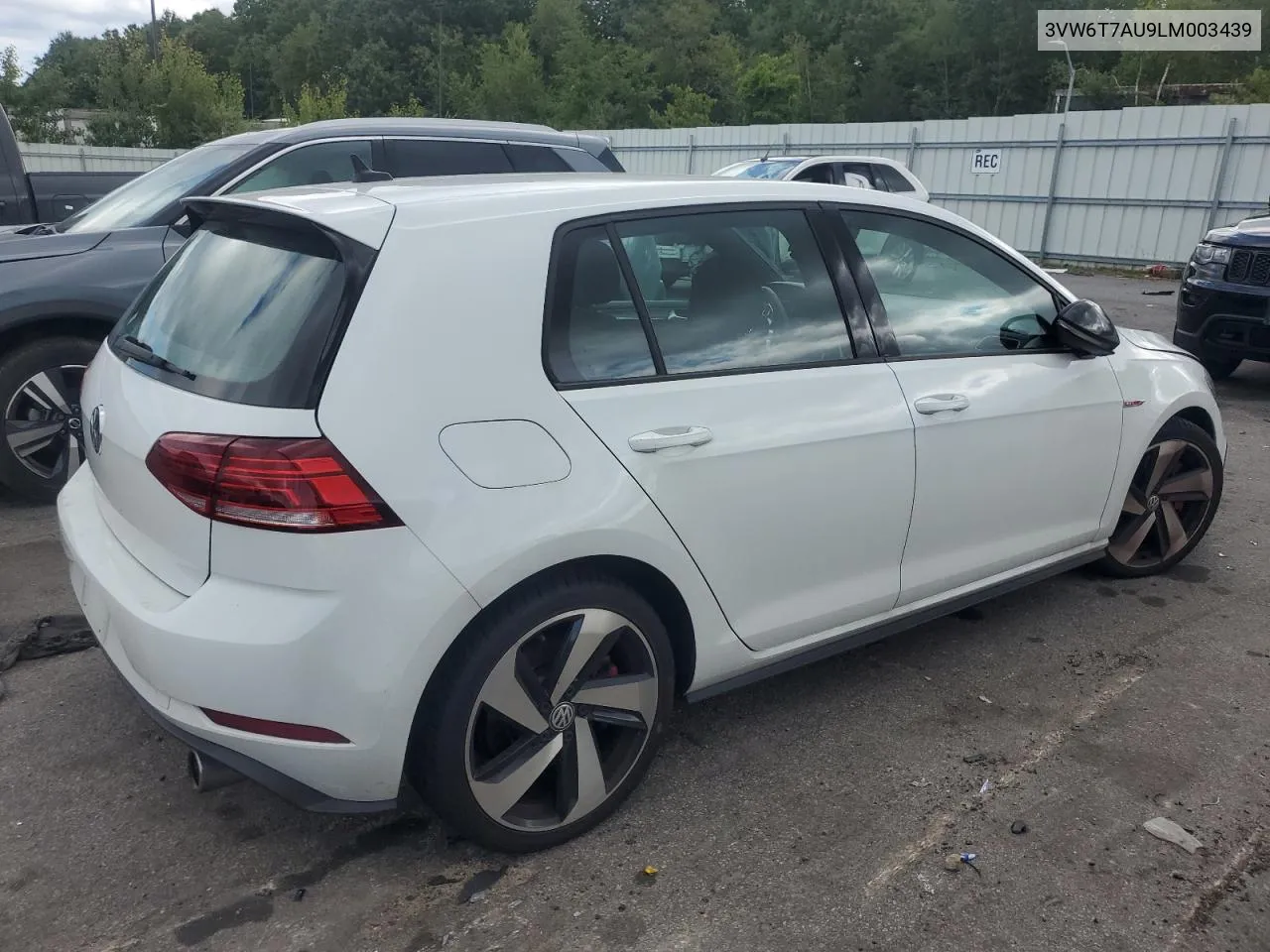 2020 Volkswagen Gti S VIN: 3VW6T7AU9LM003439 Lot: 69205594