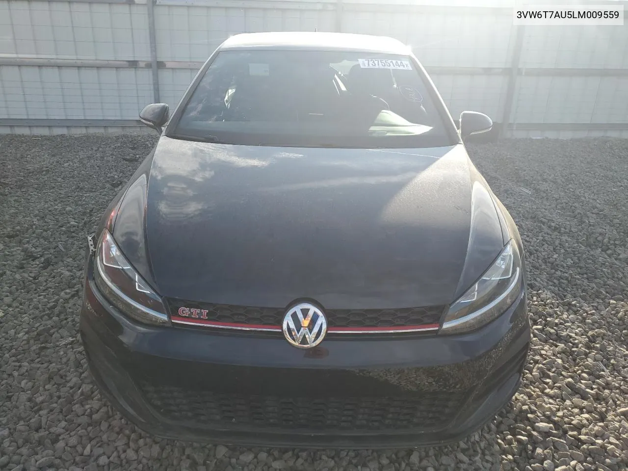 2020 Volkswagen Gti S VIN: 3VW6T7AU5LM009559 Lot: 73755144